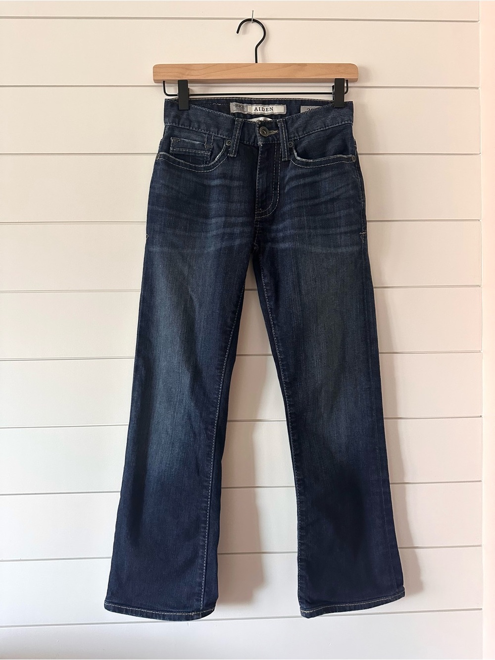 BKE Dark Indigo Bootleg Jeans